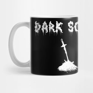Dark Souls Black Metal Mug